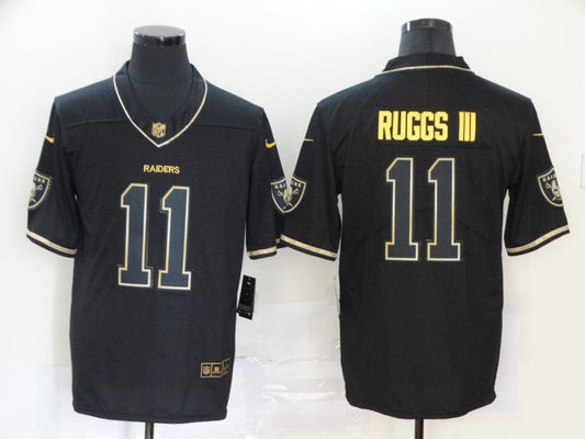 Men's Las Vegas Raiders Henry Ruggs III #11 Black Player Jersey1