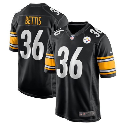 Jerome Bettis Pittsburgh Steelers Nike Retired   Game Jersey - Black