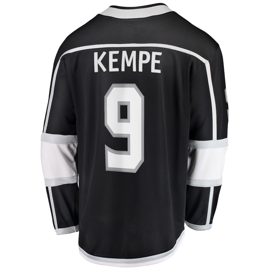Adrian Kempe Los Angeles Kings   Home Premier Breakaway  Jersey - Black