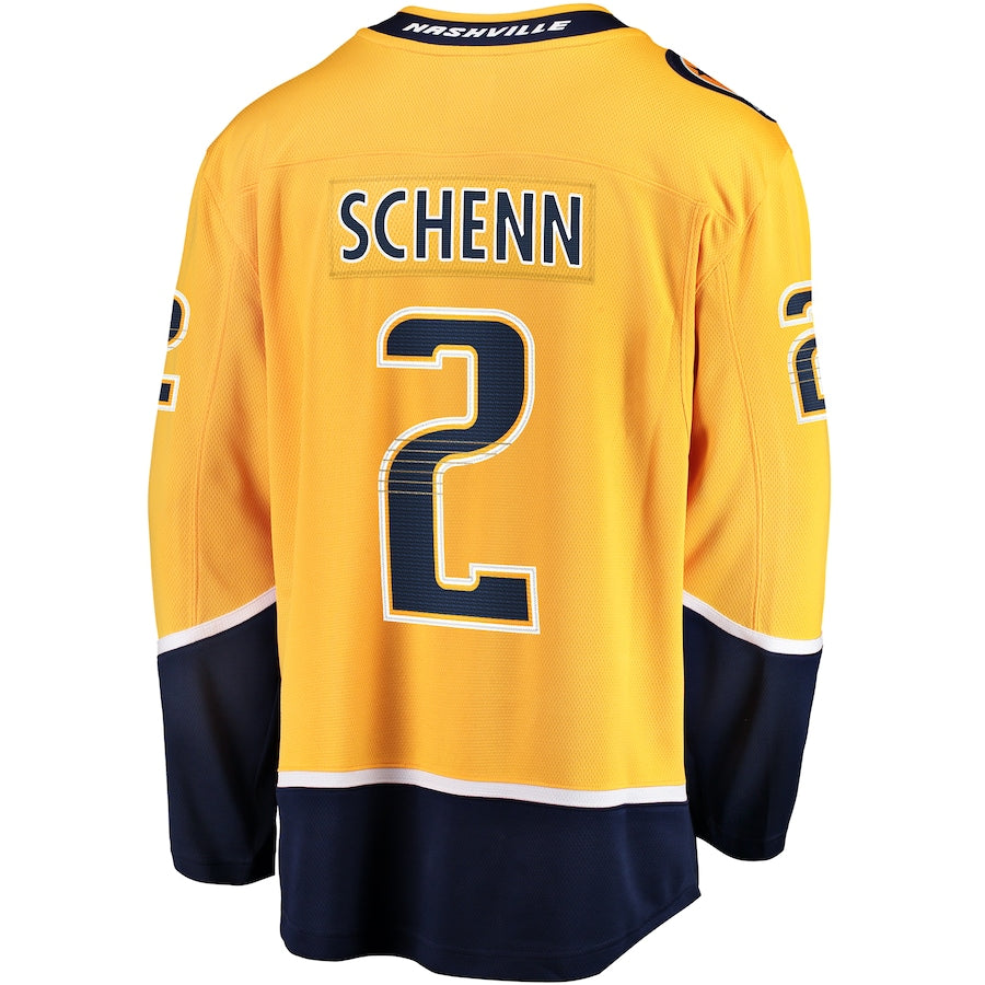 Luke Schenn Nashville Predators   Home Breakaway Jersey - Gold