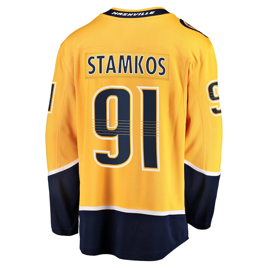 Steven Stamkos Nashville Predators   Home Premier Breakaway  Jersey - Gold