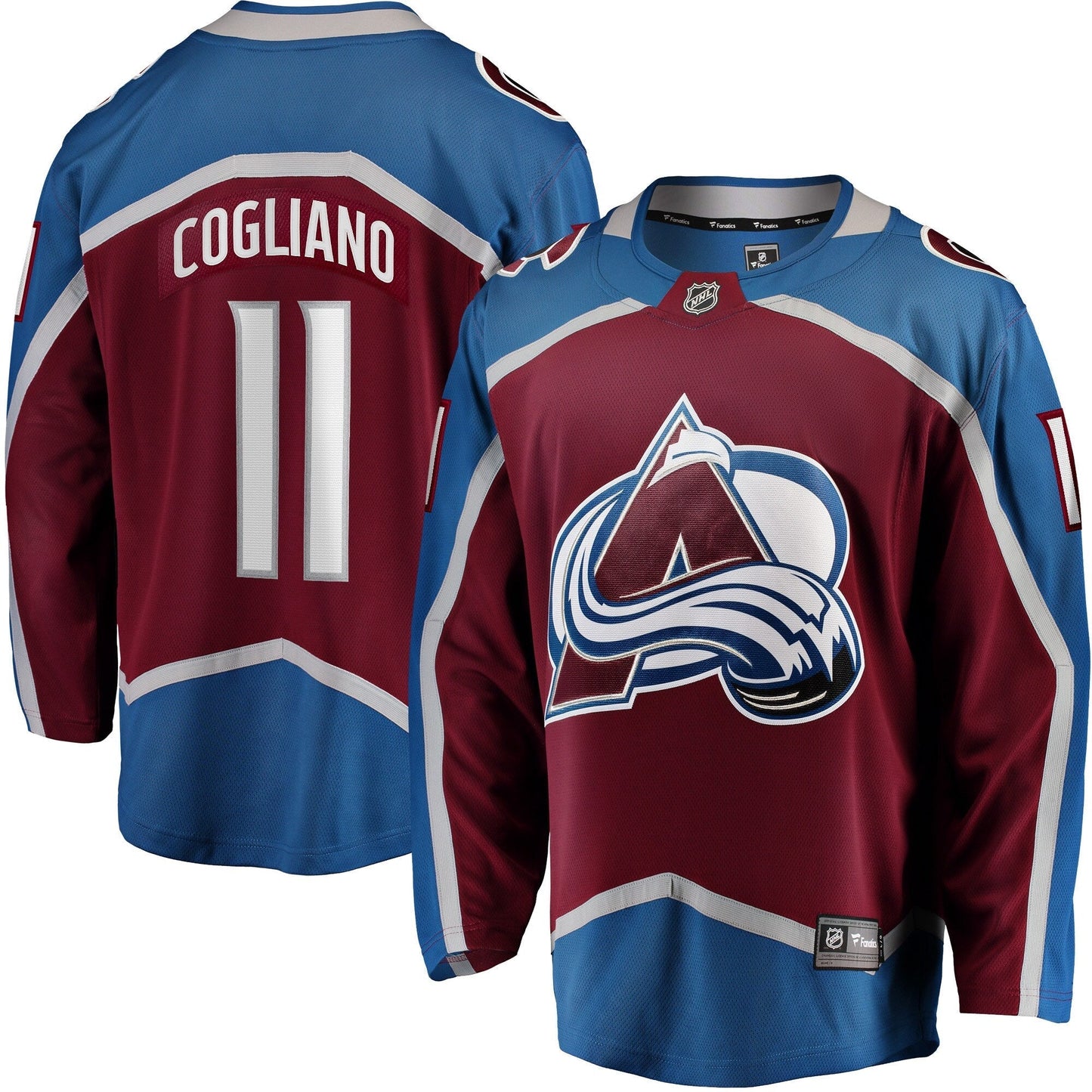 Andrew Cogliano Colorado Avalanche   Home Breakaway Jersey - Burgundy