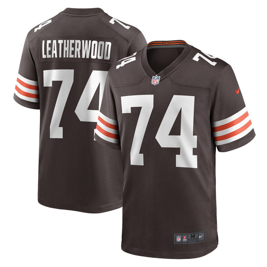 Alex Leatherwood Cleveland Browns Nike Team Game Jersey -  Brown