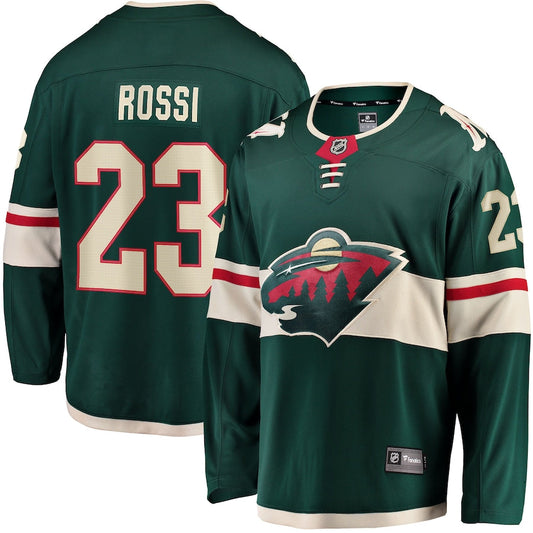 Marco Rossi Minnesota Wild   Home Breakaway  Jersey - Green