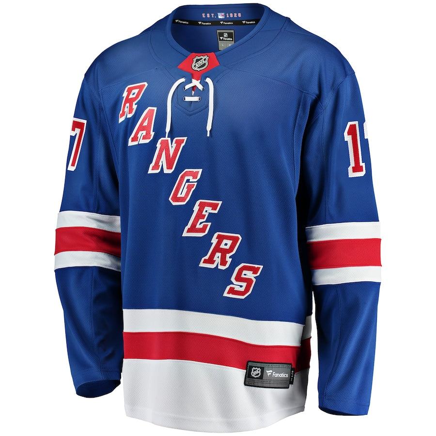 Blake Wheeler New York Rangers   Home Breakaway  Jersey - Blue