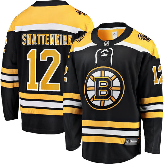 Kevin Shattenkirk Boston Bruins   Home Breakaway Jersey - Black