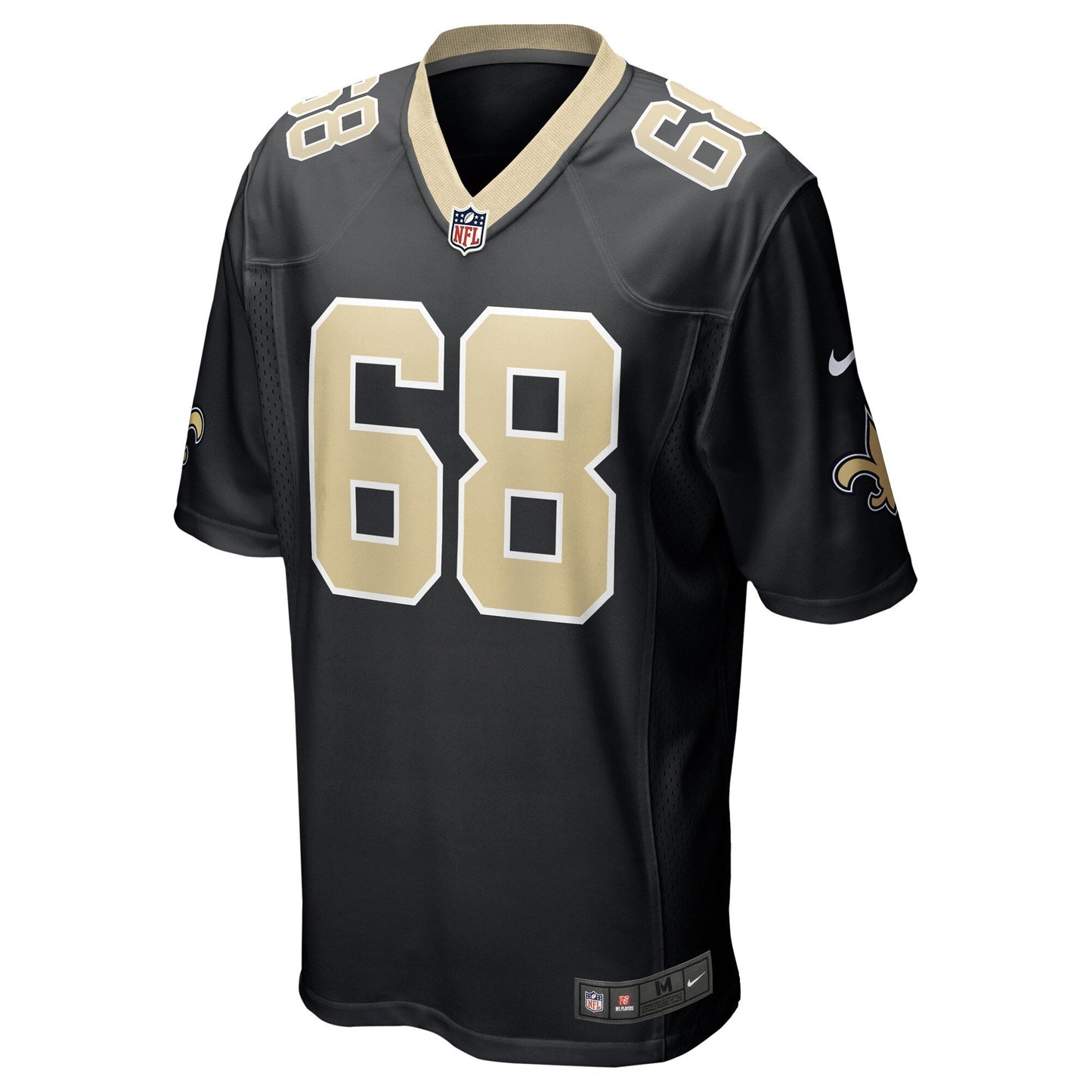 Josh Andrews New Orleans Saints Nike Game   Jersey - Black