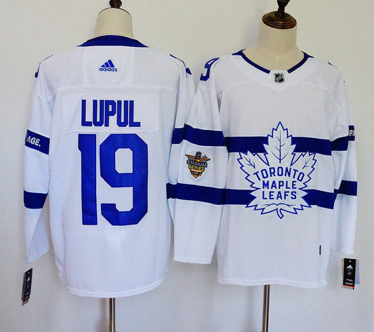 Men's Toronto Maple Leafs Joffrey Lupul #19 White Player Jersey1