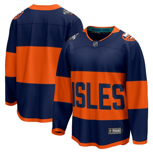 New York Islanders   2024 NHL Stadium Series Breakaway Jersey  Navy