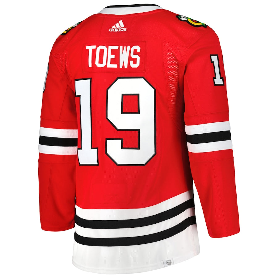 Jonathan Toews Chicago Blackhawks   Primegreen   Pro  Jersey - Red