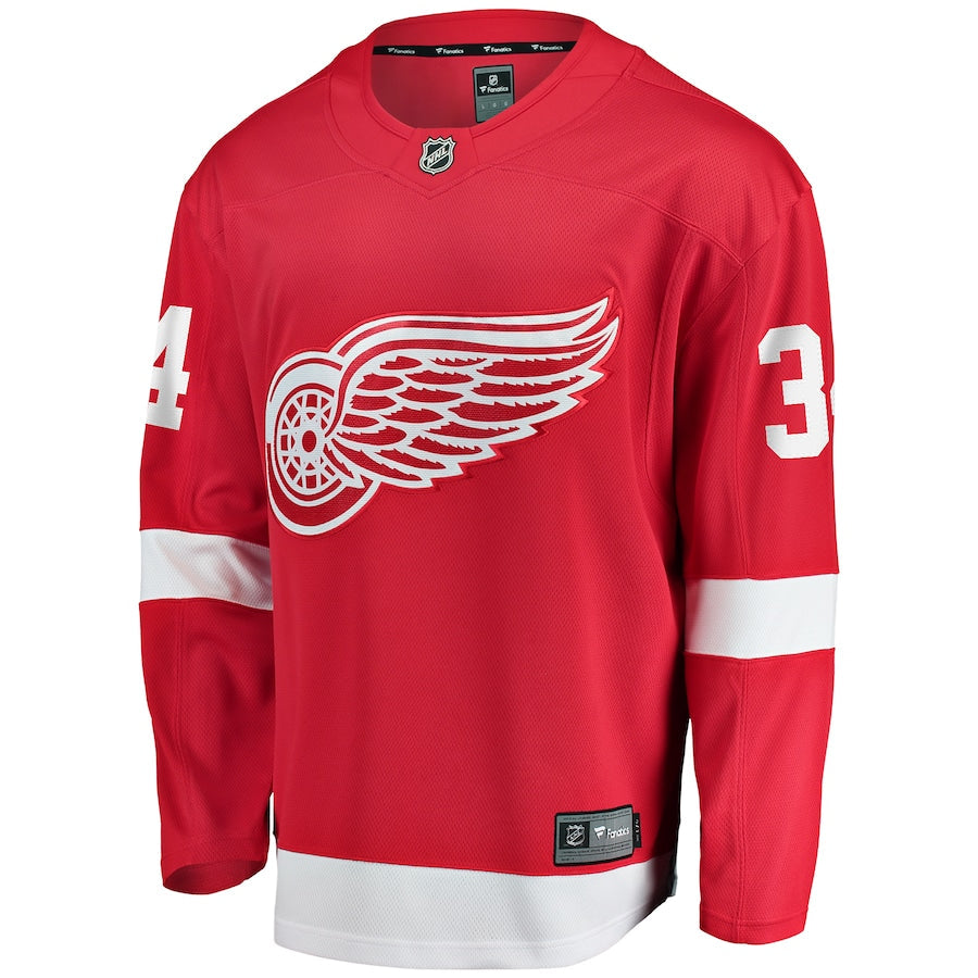 Alex Lyon Detroit Red Wings   Home Breakaway Jersey - Red
