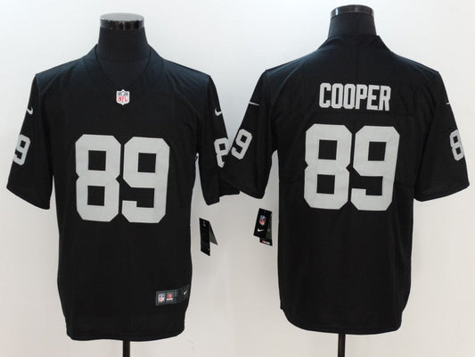 Men's Las Vegas Raiders Amari Cooper #89 Black Game Jersey1