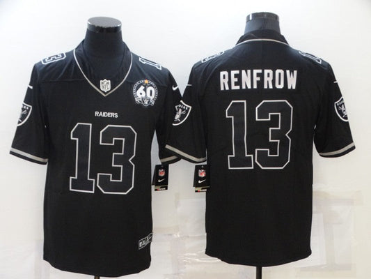 Men's Las Vegas Raiders Hunter Renfrow #13 Black Game Player Jersey1