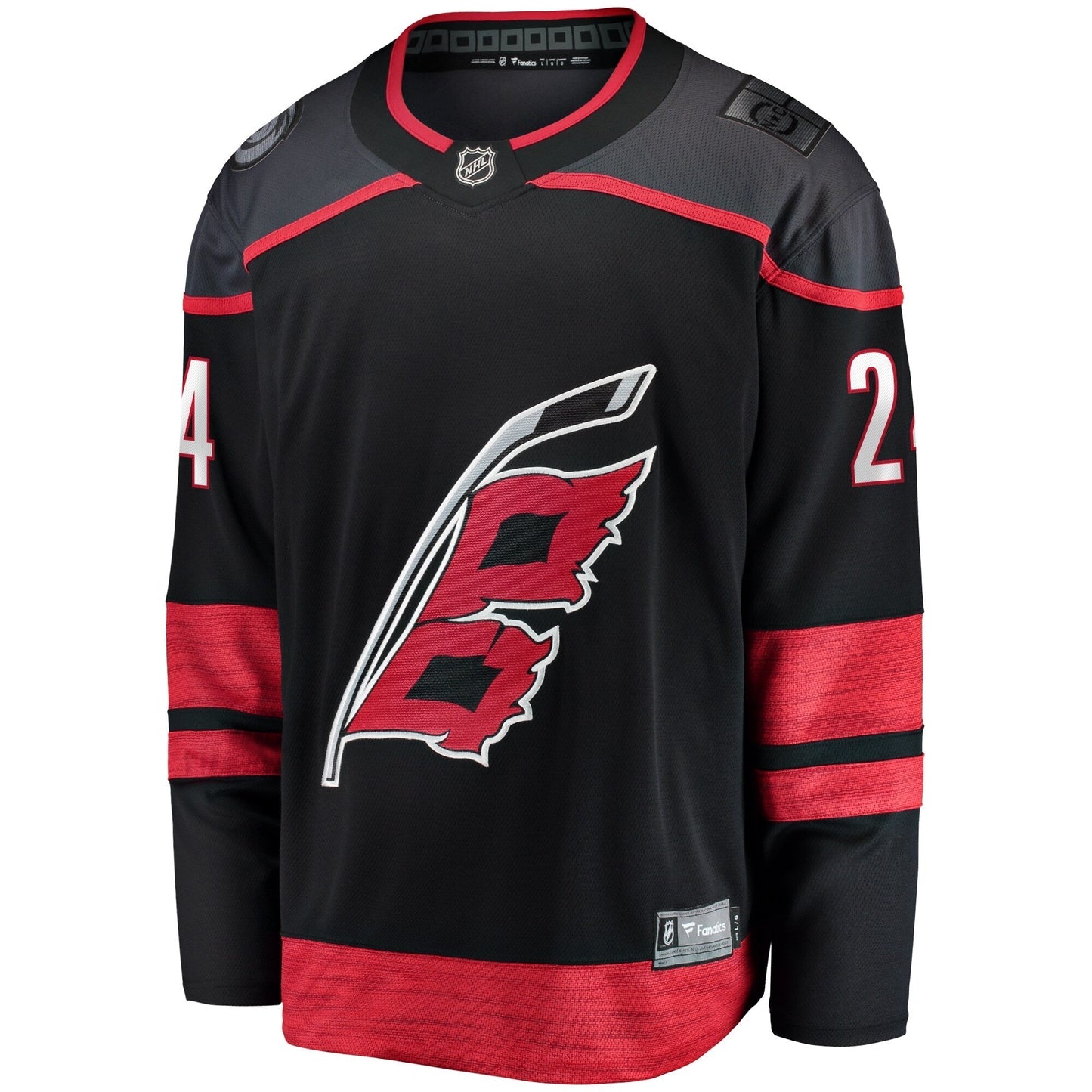 Seth Jarvis Carolina Hurricanes   Home Breakaway Jersey - Black