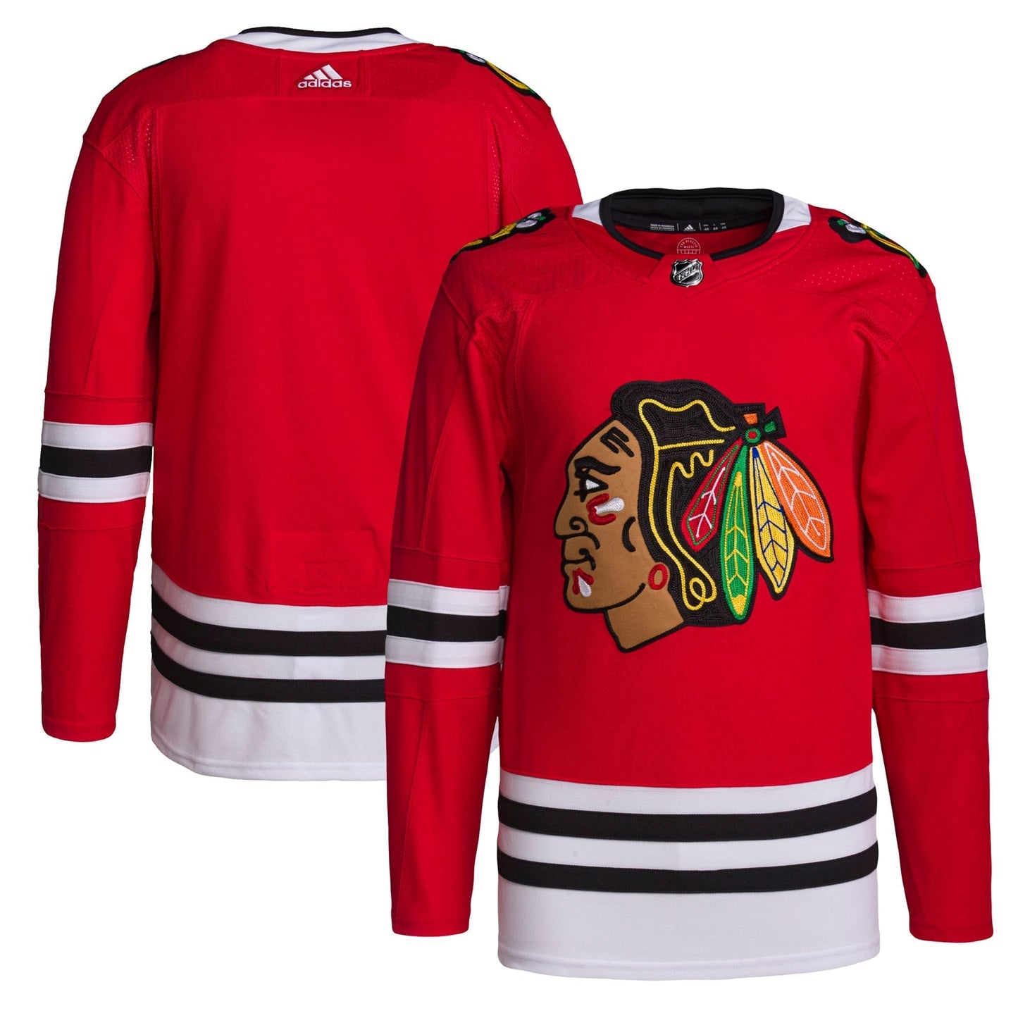 Chicago Blackhawks   Men's Home Primegreen   Jersey - Red