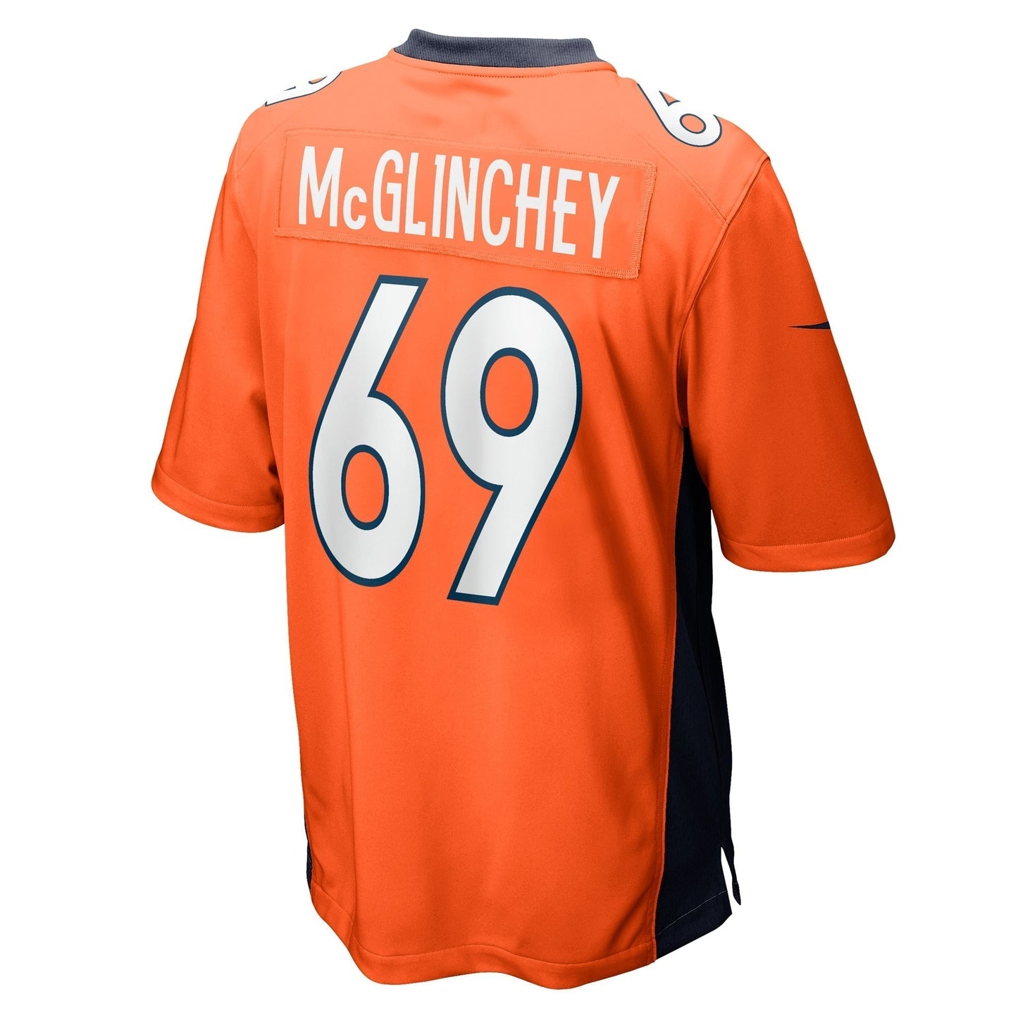 Mike McGlinchey Denver Broncos Nike Game   Jersey - Orange