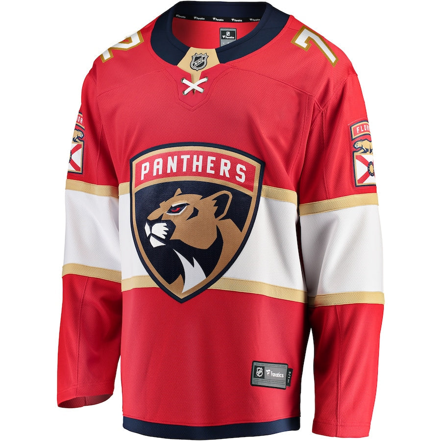 Sergei Bobrovsky Florida Panthers   Breakaway  Jersey - Red