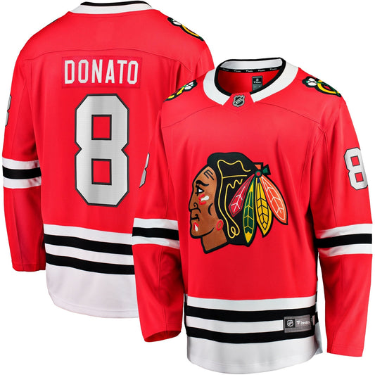 Ryan Donato Chicago Blackhawks   Home Breakaway Jersey - Red