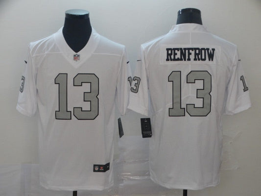 Men's Las Vegas Raiders Hunter Renfrow #13 White Game Player Jersey1