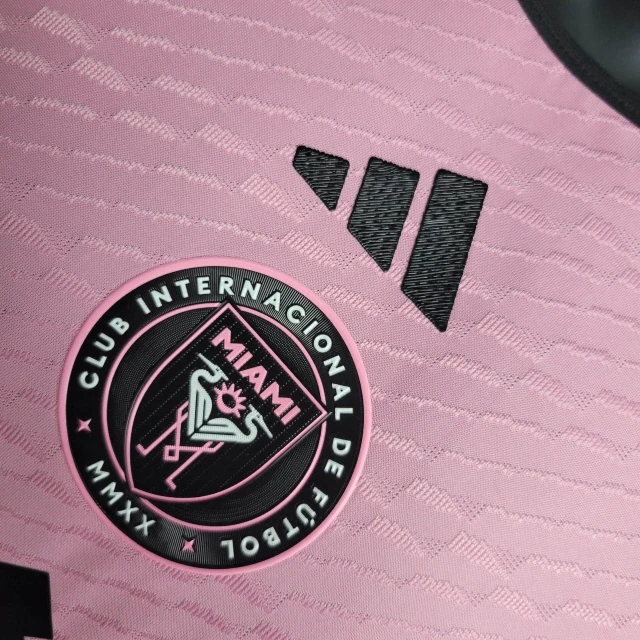 24/25 Inter Miami Home Kit Player Version Football Jersey Messi