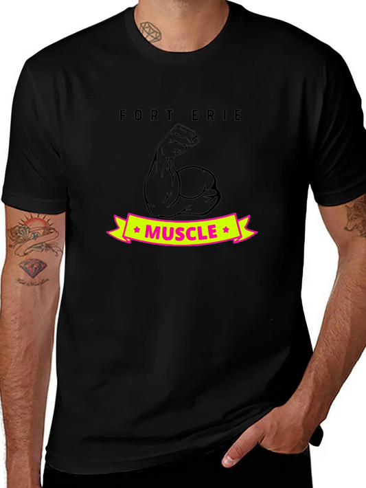 Fort Erie Muscle T-Shirt - Black
